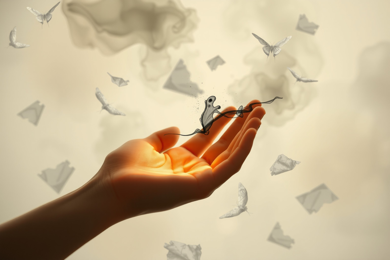 Sognare dettati incompleti riflette ansia e paure di fallimento.