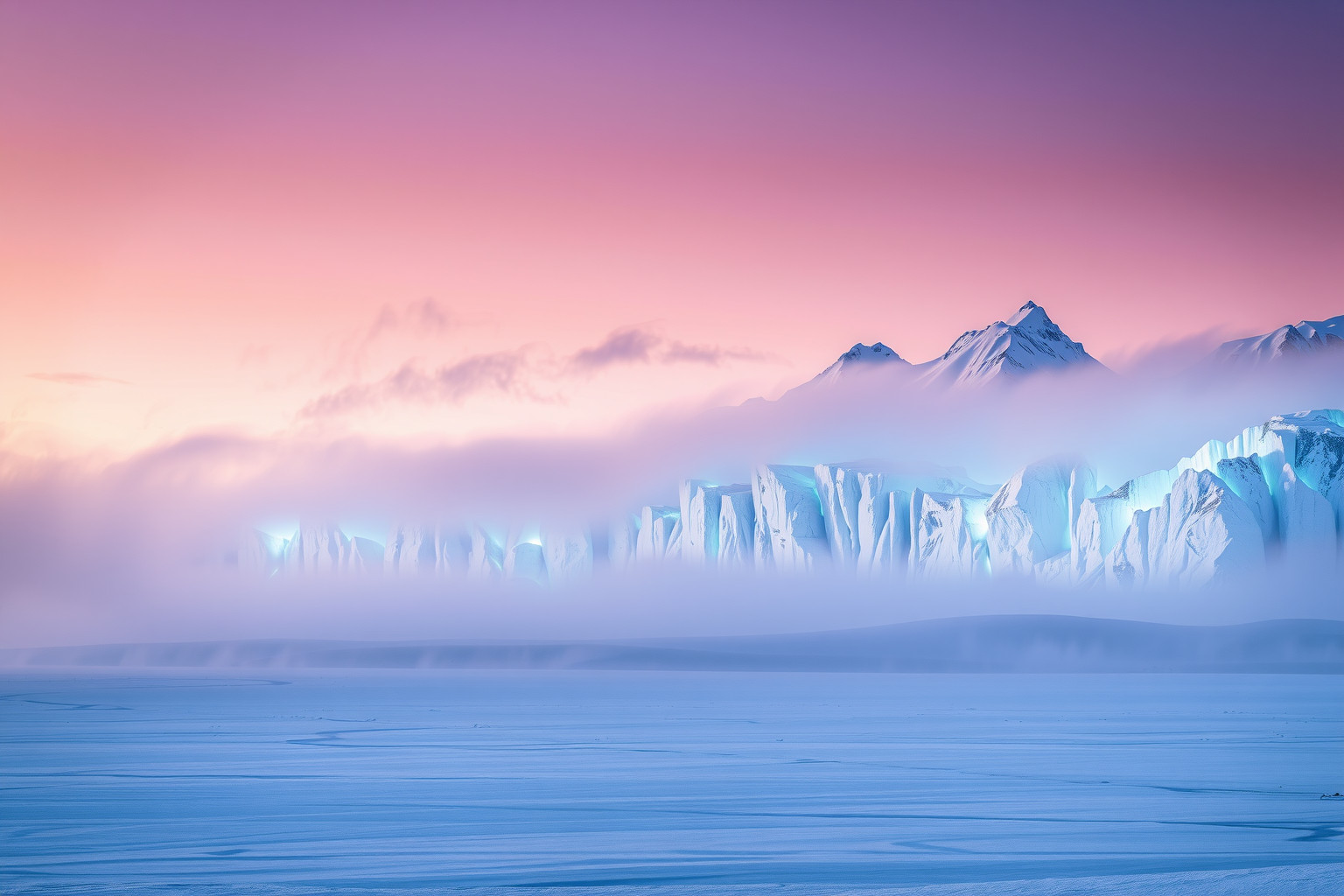Sognare paesaggi innevati simboleggia purezza e nuove prospettive.