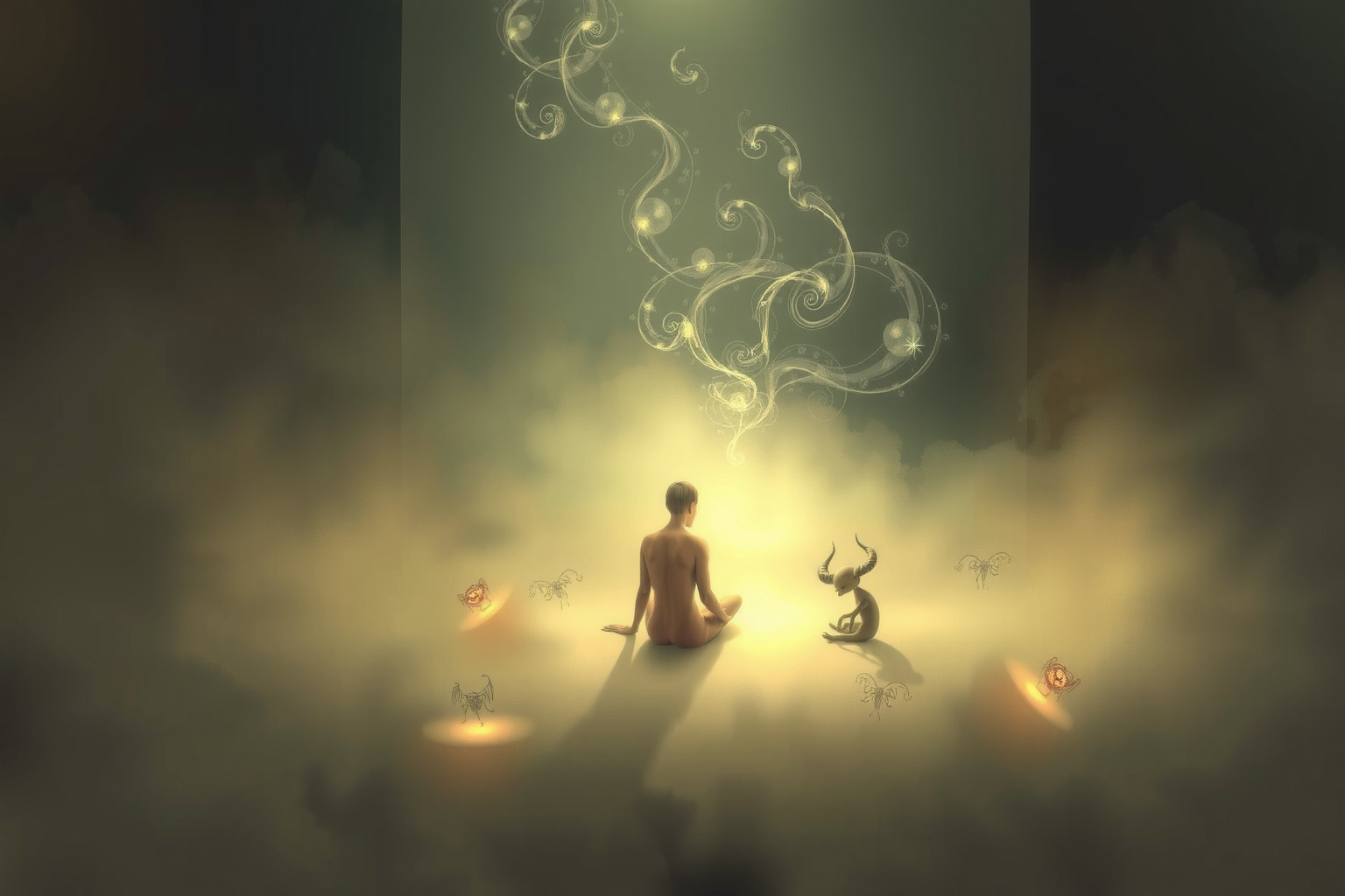 Sognare acari simboleggia il confronto profondo con se stessi.