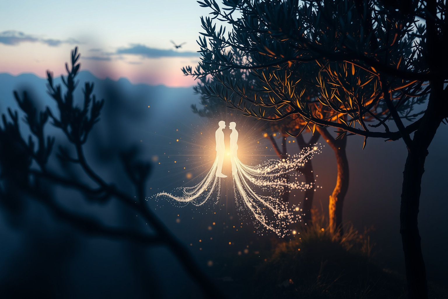 Sognare il perdono a Getsemani simboleggia pace interiore e guarigione.