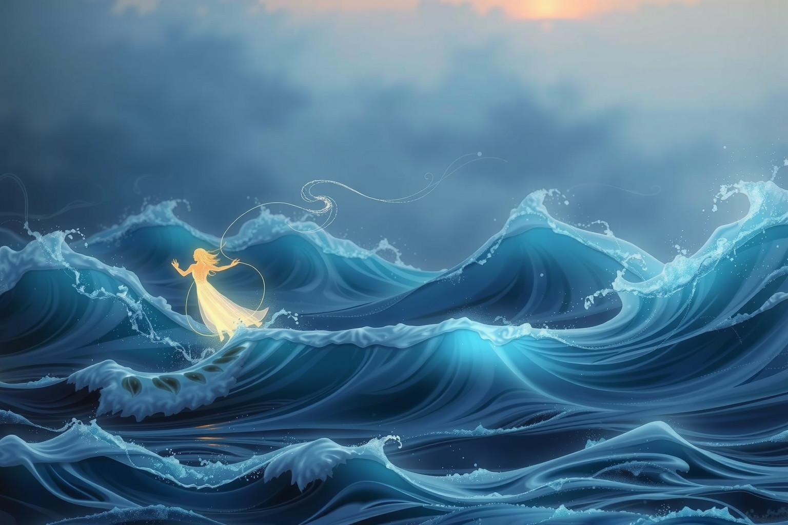 Sognare pesca in mare agitato simboleggia sfide emotive imminenti.