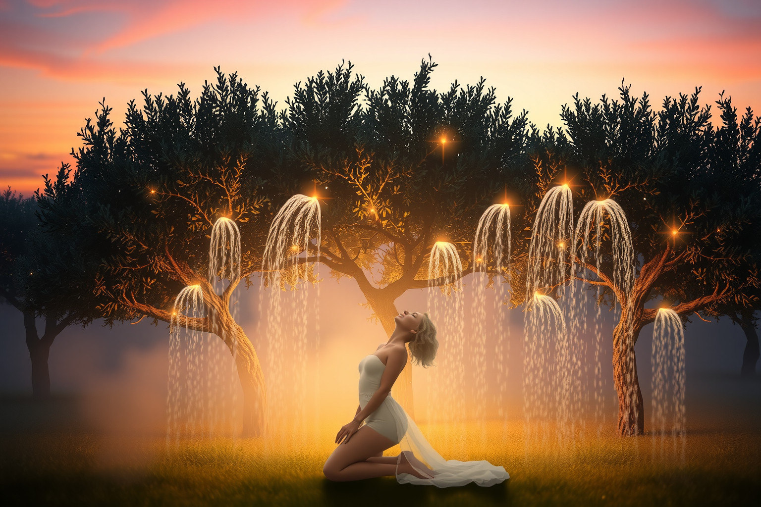 Sognare pianto nel Getsemani simboleggia dolore e purificazione interiore.