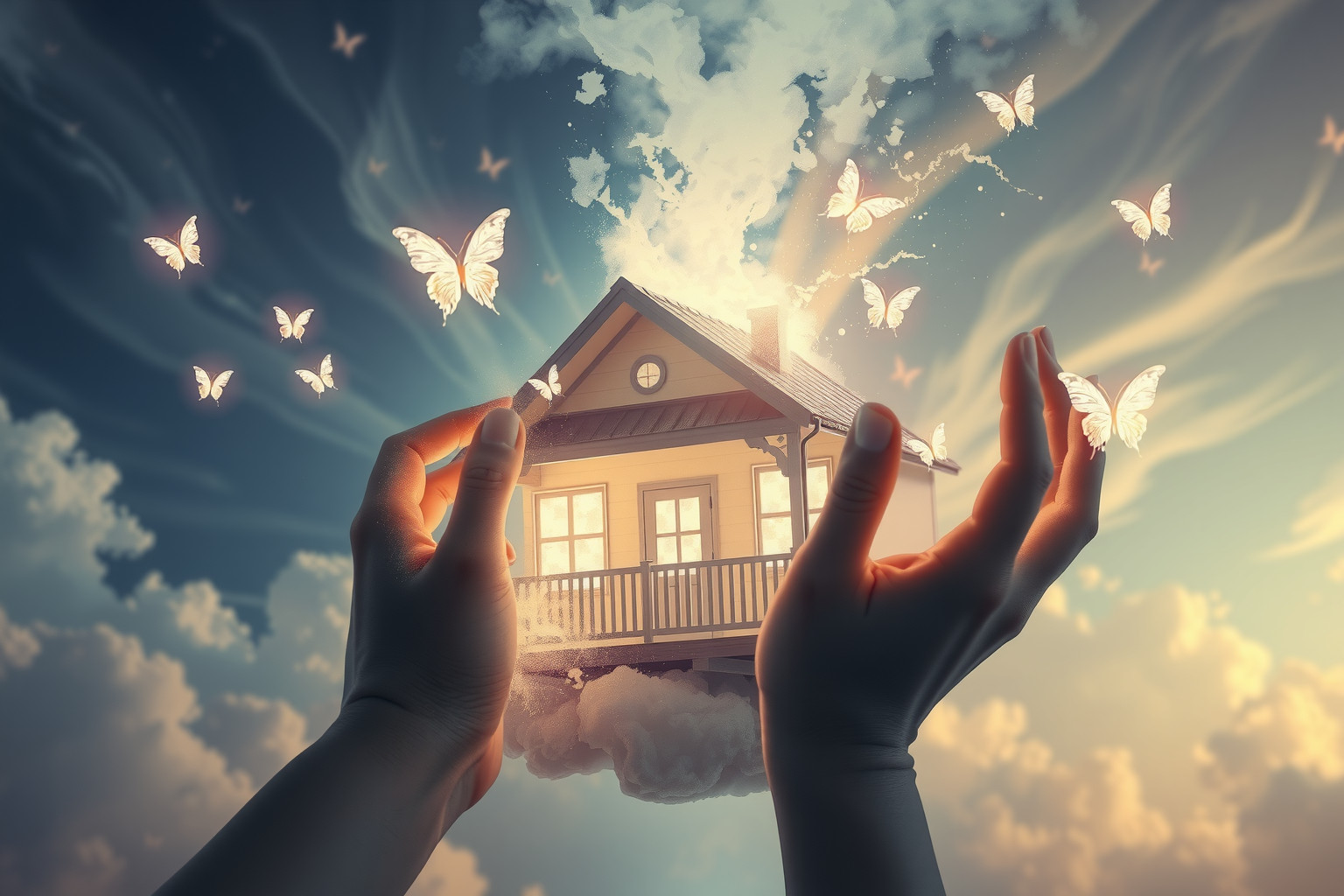 Sognare di pulire la casa estiva simboleggia rinnovamento interiore.