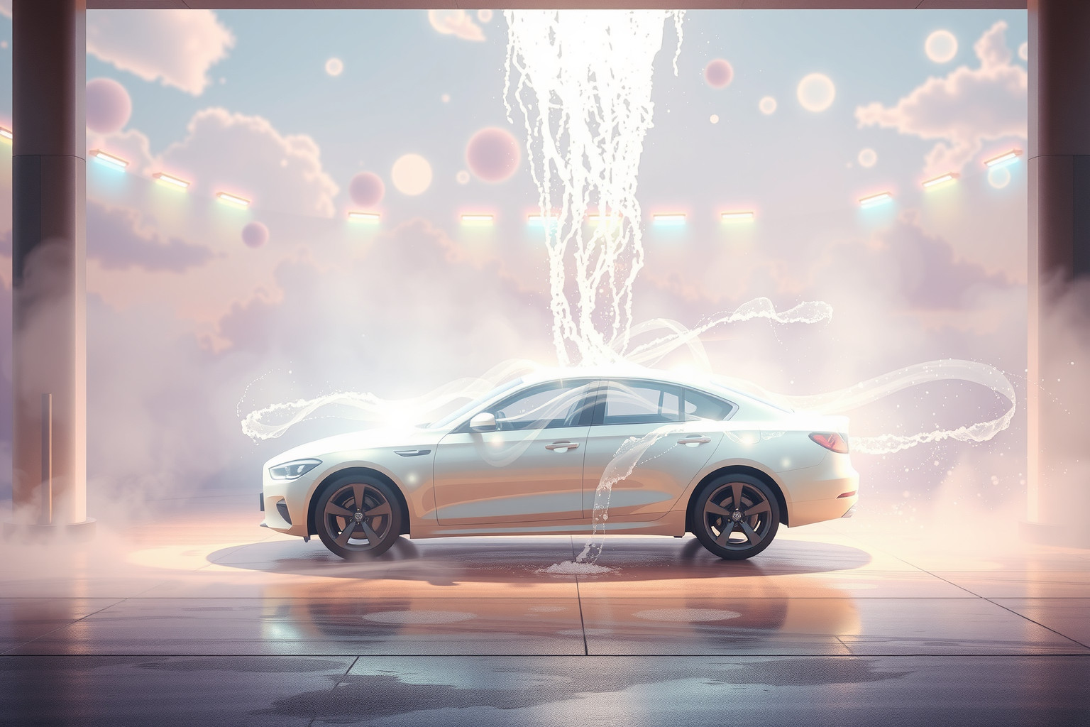 Sognare di pulire l'auto simboleggia rinnovamento e chiarezza interiore.