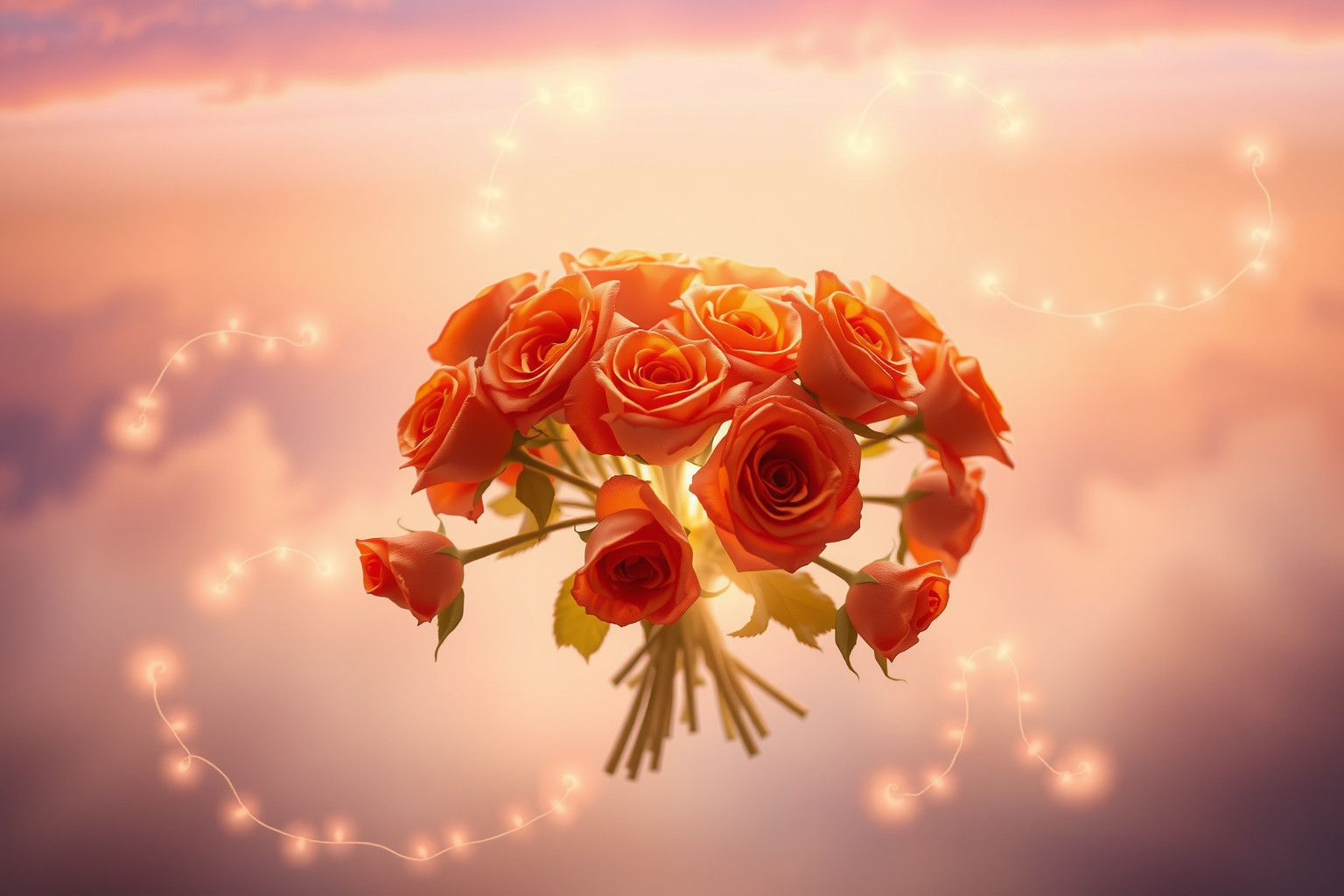 Sognare rose arancioni simboleggia incitamento e nuova energia positiva.