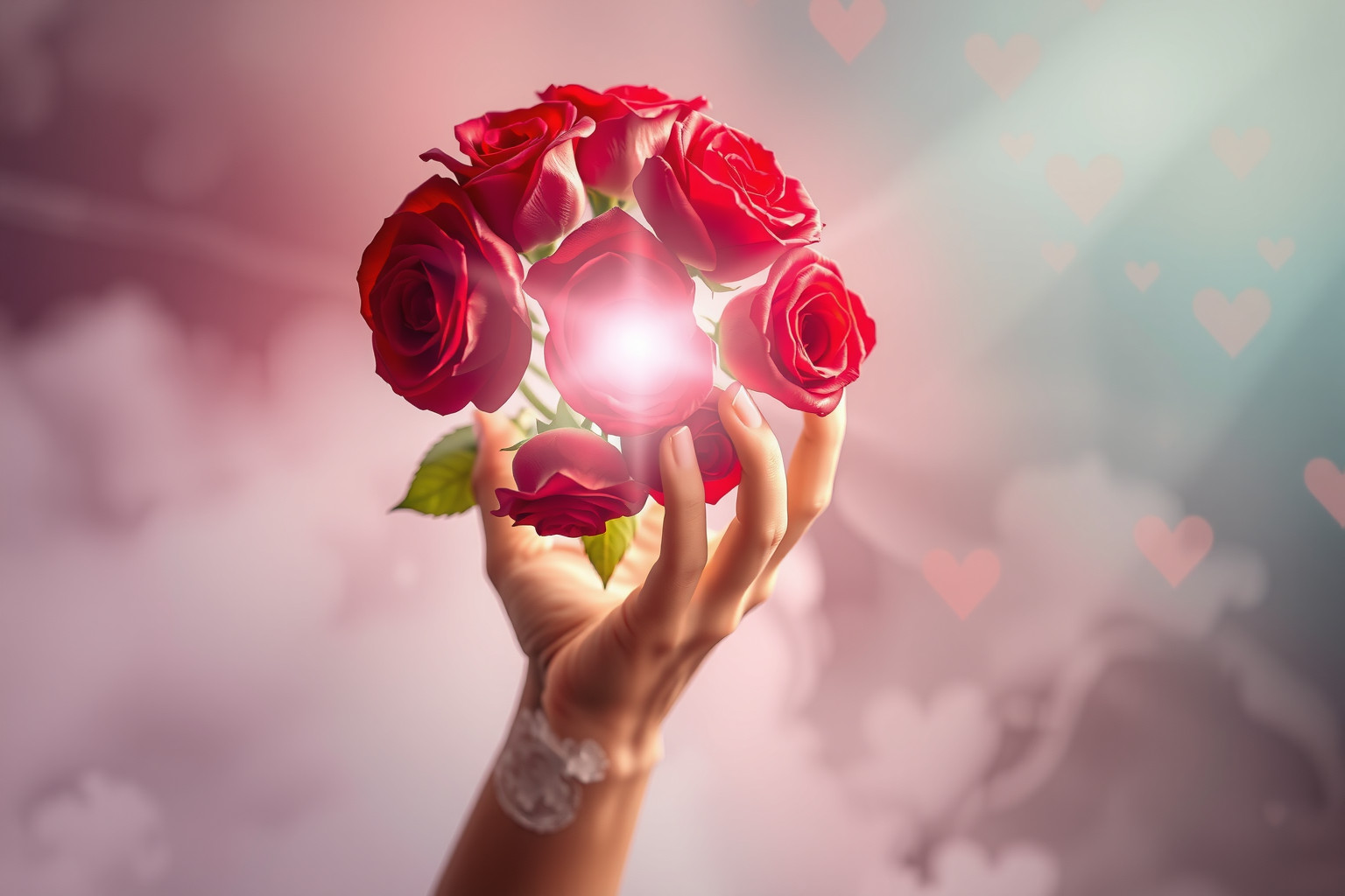 Sognare rose rosse simboleggia passioni e amore profondo.