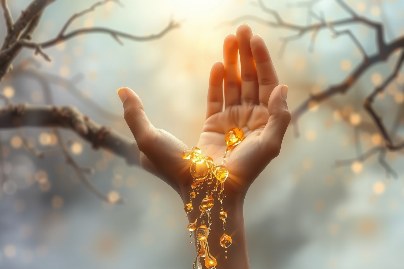 Sognare resina d'albero simboleggia guarigione e riconciliazione affettiva.