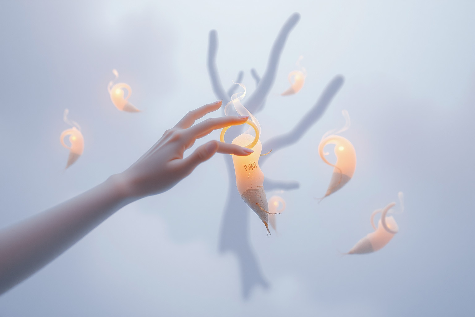 Sognare di rifiutare lo zenzero indica paura di cambiamenti positivi.