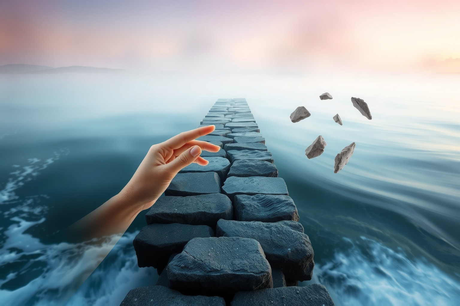 Sognare di riparare un molo simboleggia forza e rinascita interiore.