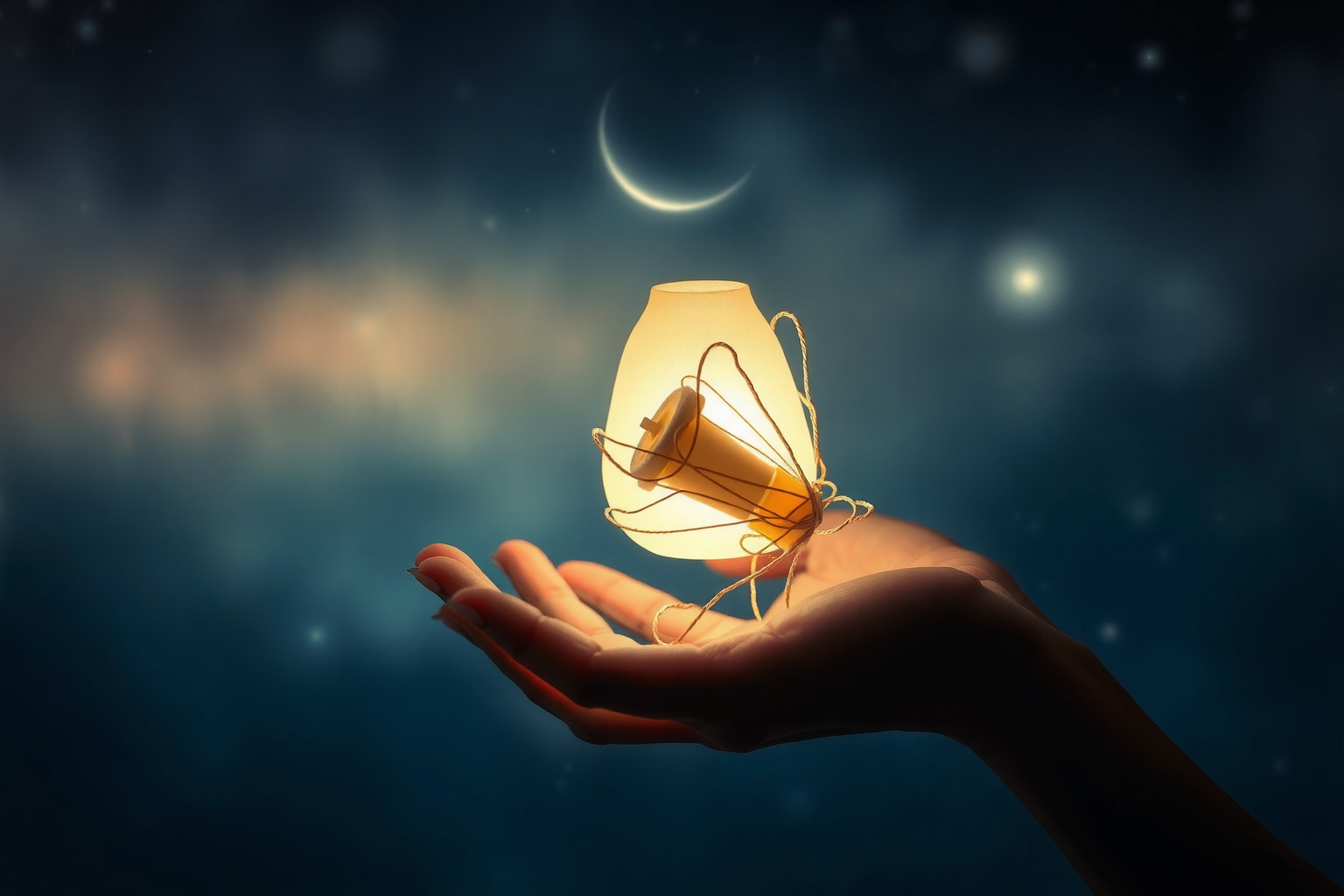 Sognare di riparare una luce notturna simboleggia speranza ritrovata.