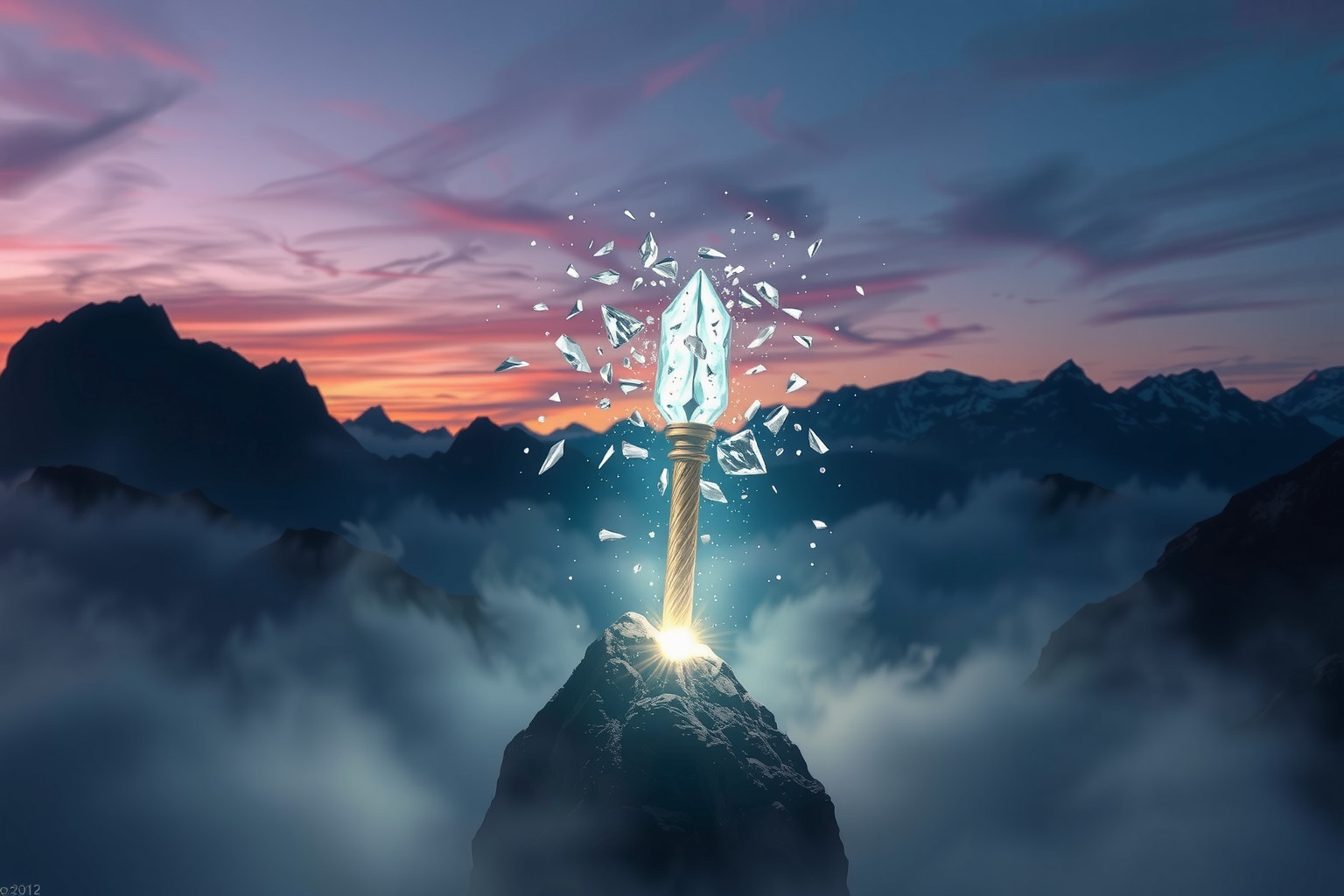 Sognare un bastone rotto indica ostacoli imminenti da superare.