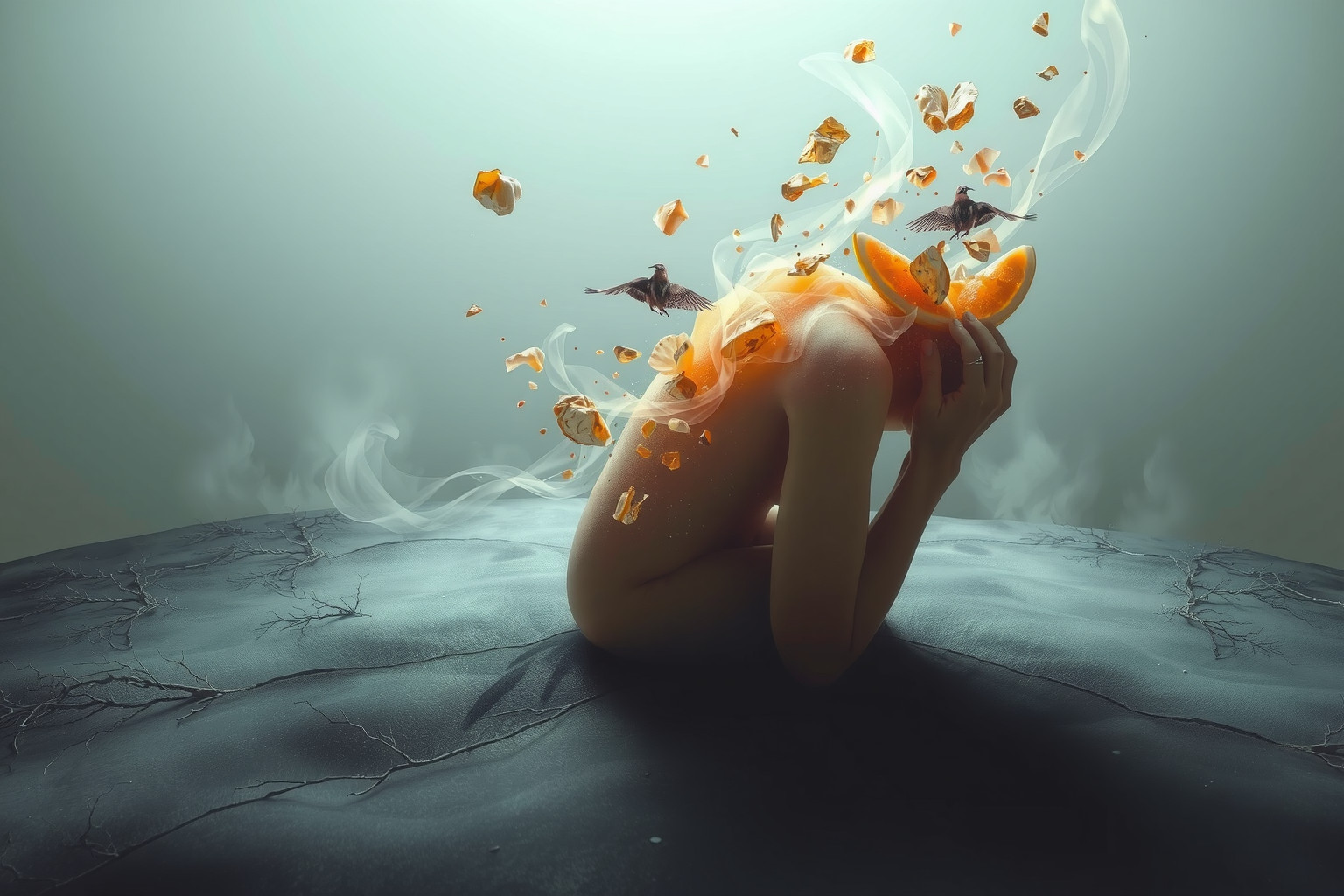 Sognare rottami di cibo riflette bisogni emotivi trascurati.