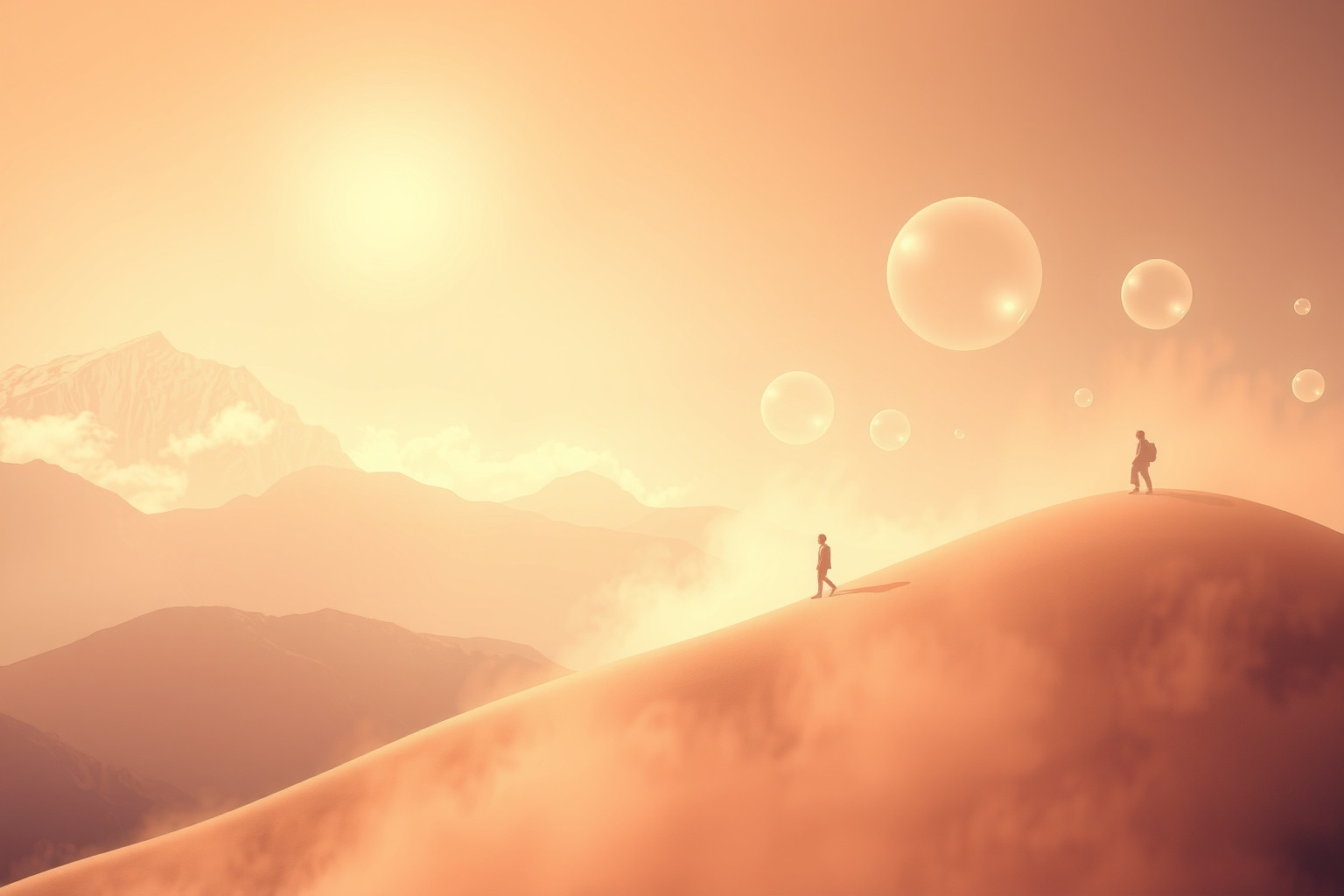 Scendere dalla montagna simboleggia superamento e nuova serenità interiore.