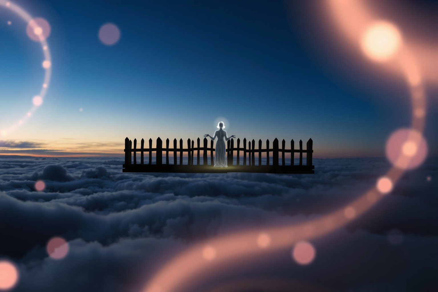 Sognare di sedersi su una staccionata indica indecisione e riflessione.