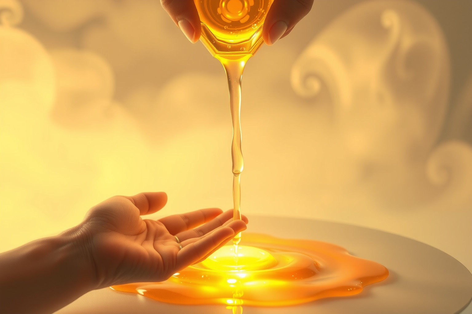 Sognare tintura d'oro riflette ricchezza nascosta o sprechi improvvisi.