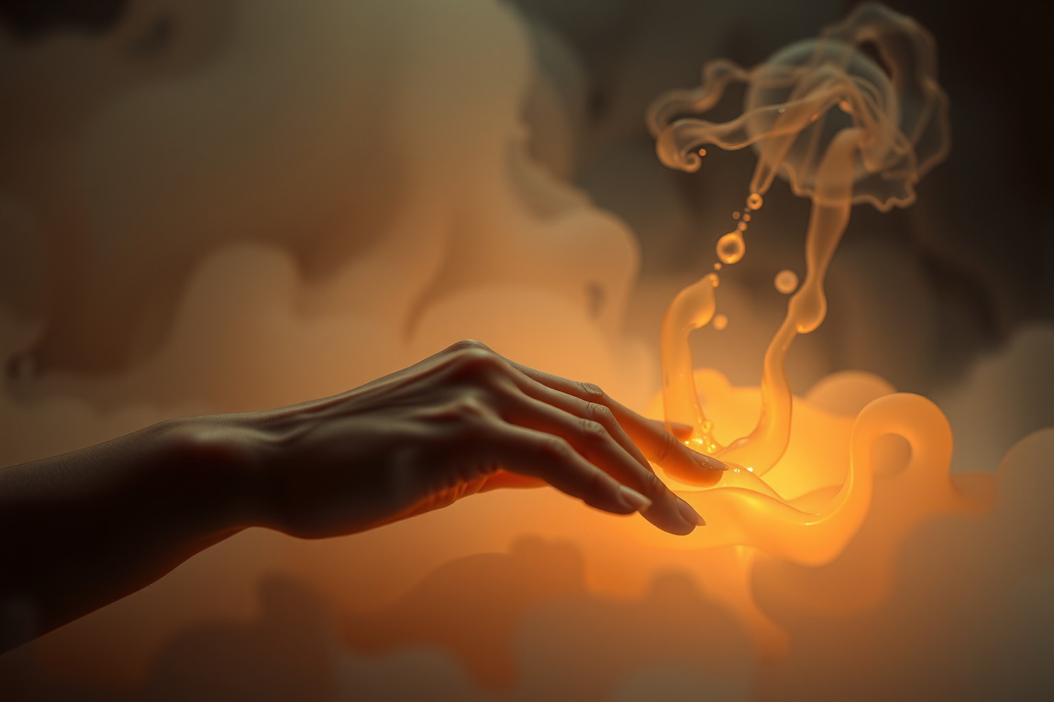 Toccare la cera da imbalsamazione simboleggia il contatto con emozioni represse.