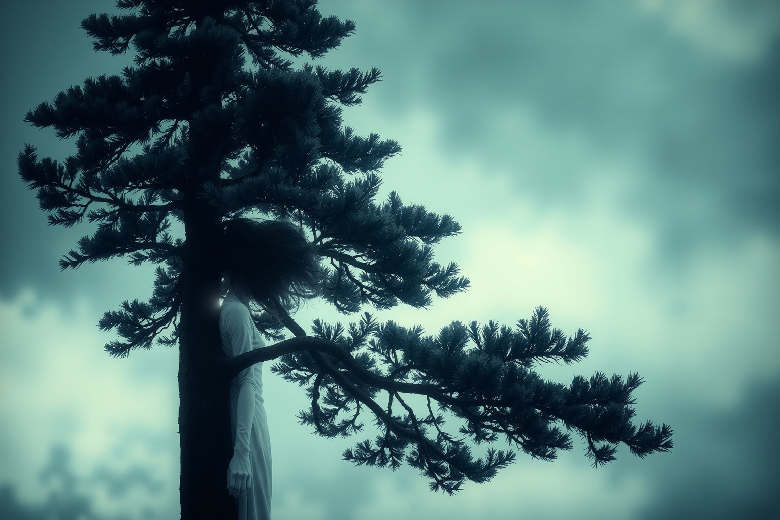 Sognare di diventare abete nero simboleggia crescita e resilienza interiore.