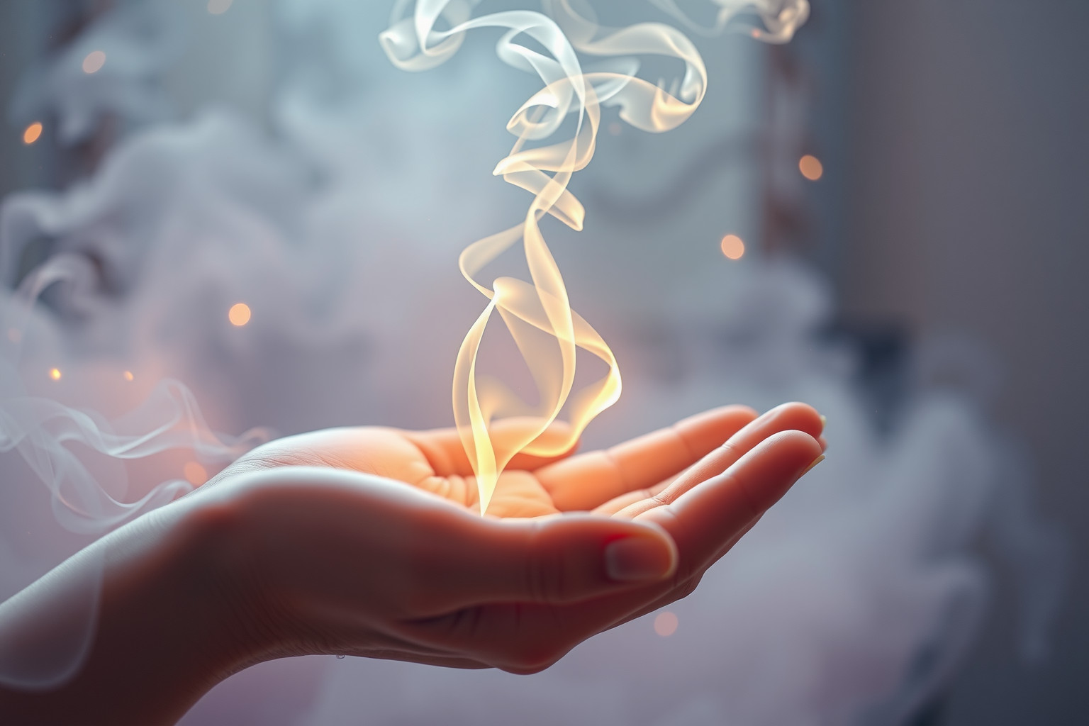 Sognare incenso simboleggia purificazione spirituale e nuovi inizi.