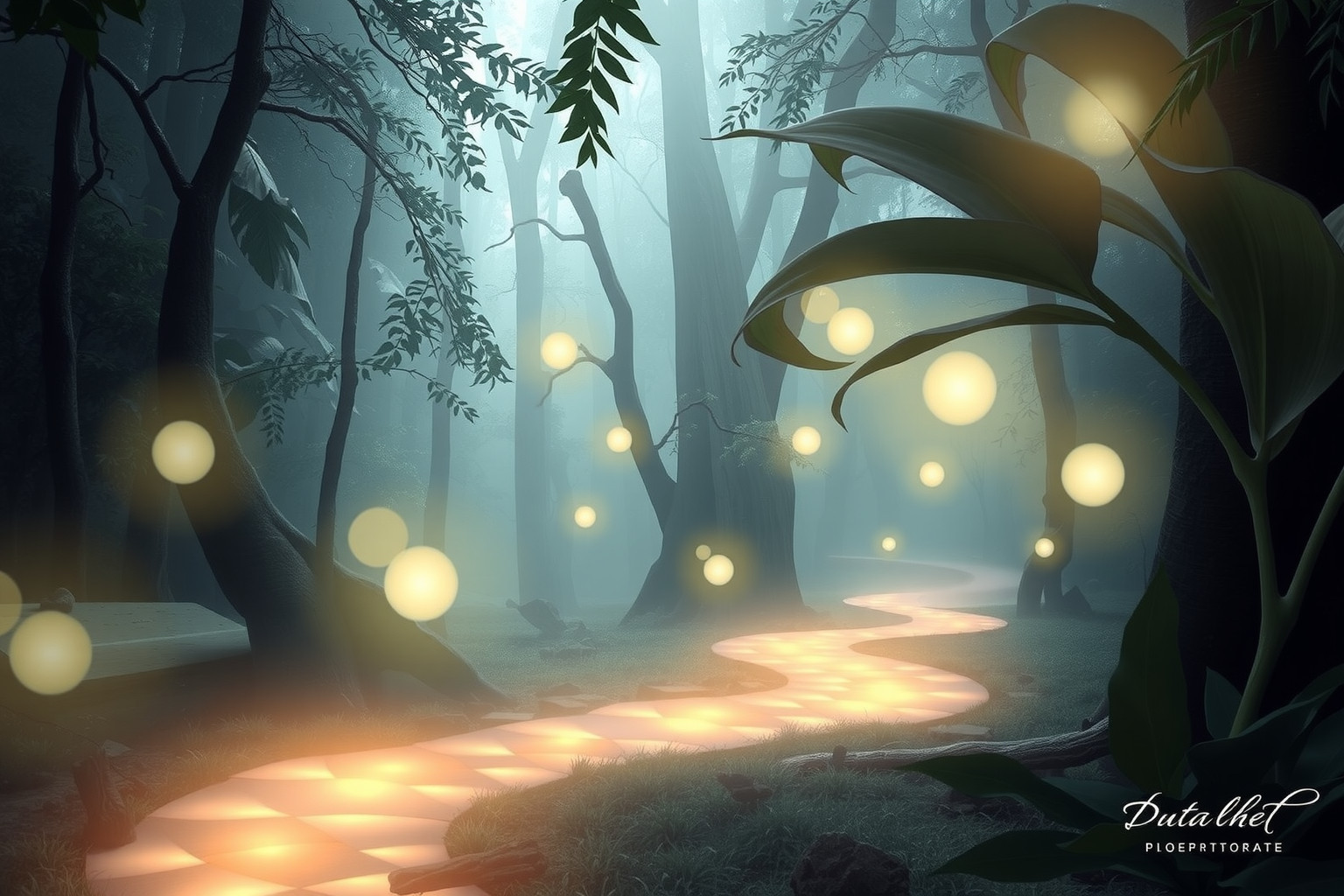 Sognare sentieri in foresta pluviale simboleggia nuove scoperte interiori.