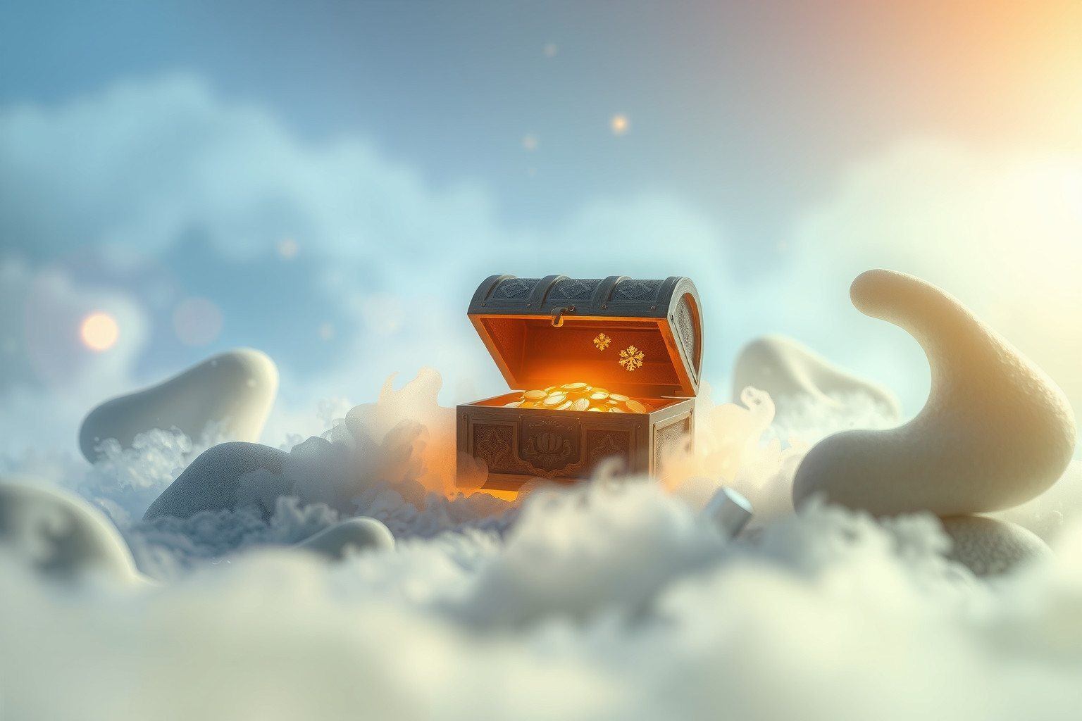 Sognare un tesoro nascosto simboleggia nuove opportunità inattese.