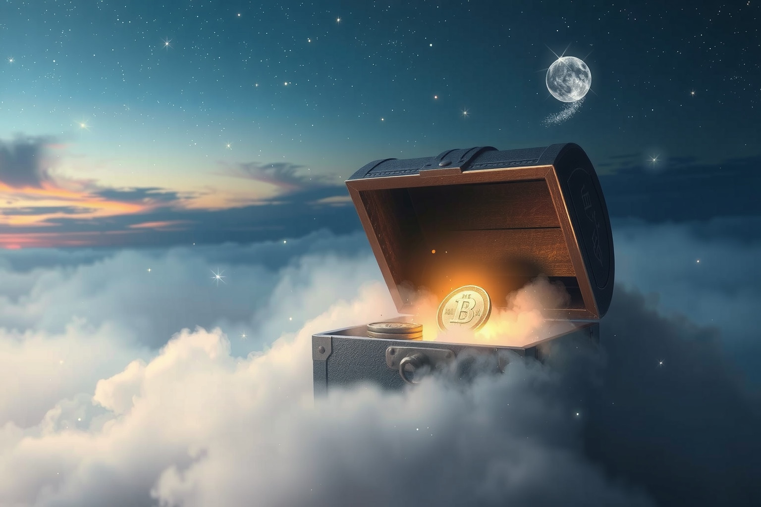 Sognare un tesoro nascosto simboleggia ricchezze interiori e opportunità.