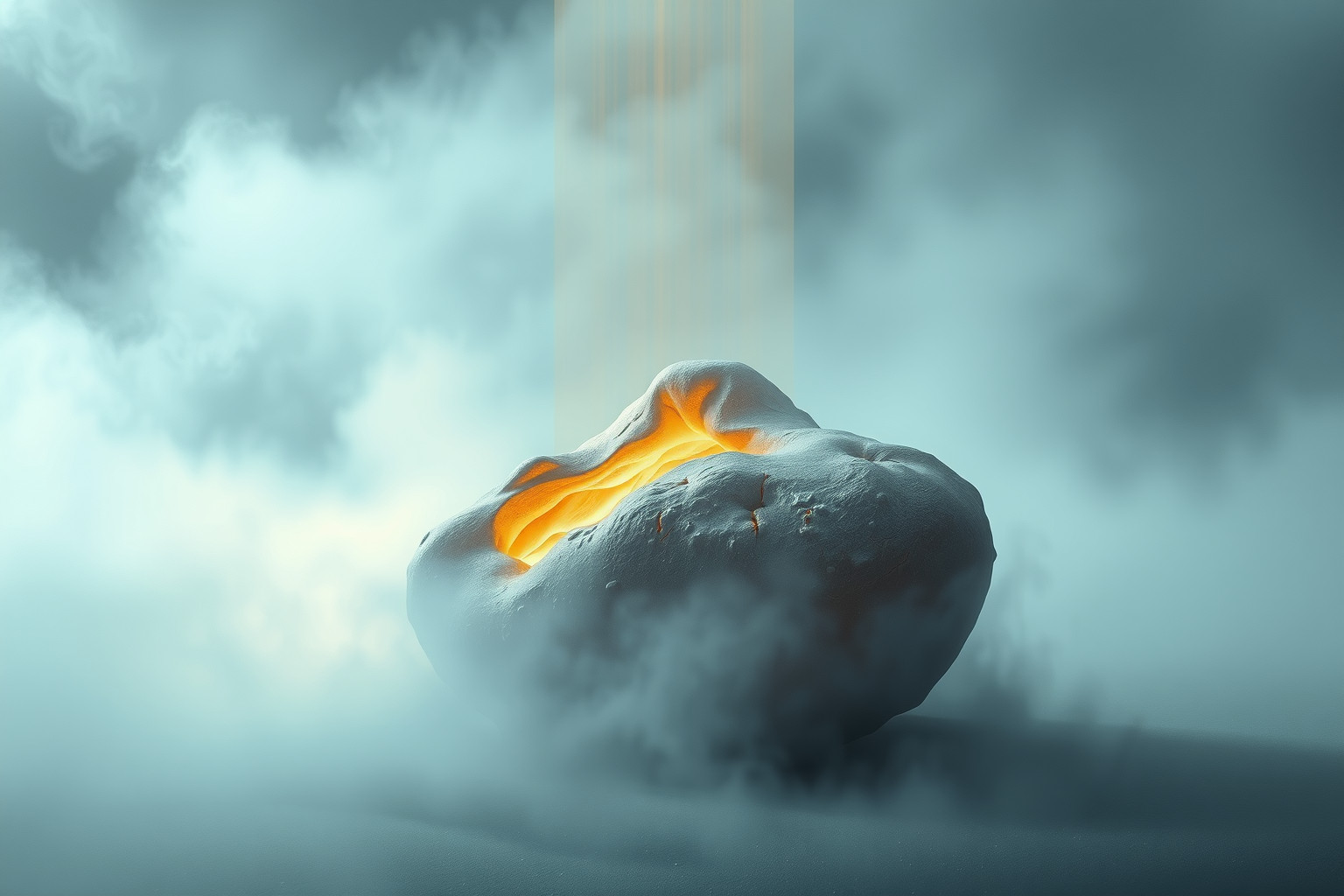 Trovare sculture abbandonate simboleggia talenti nascosti da riscoprire.