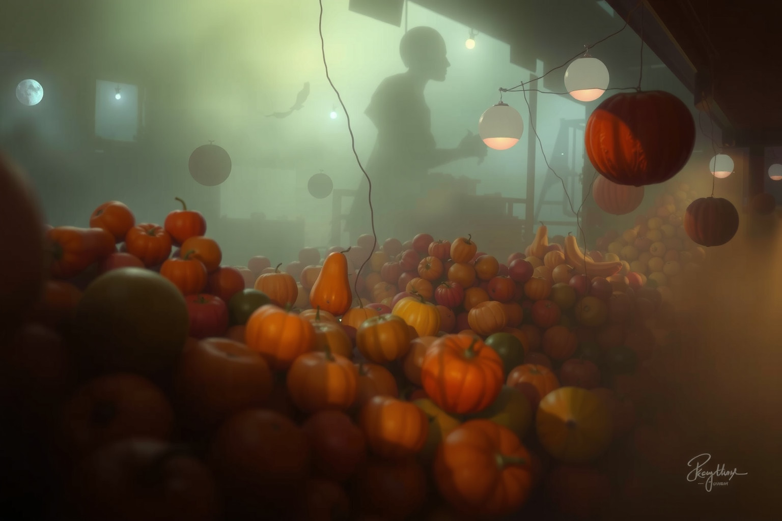 Sognare un mercato infestato avverte di insidie nascoste imminenti.