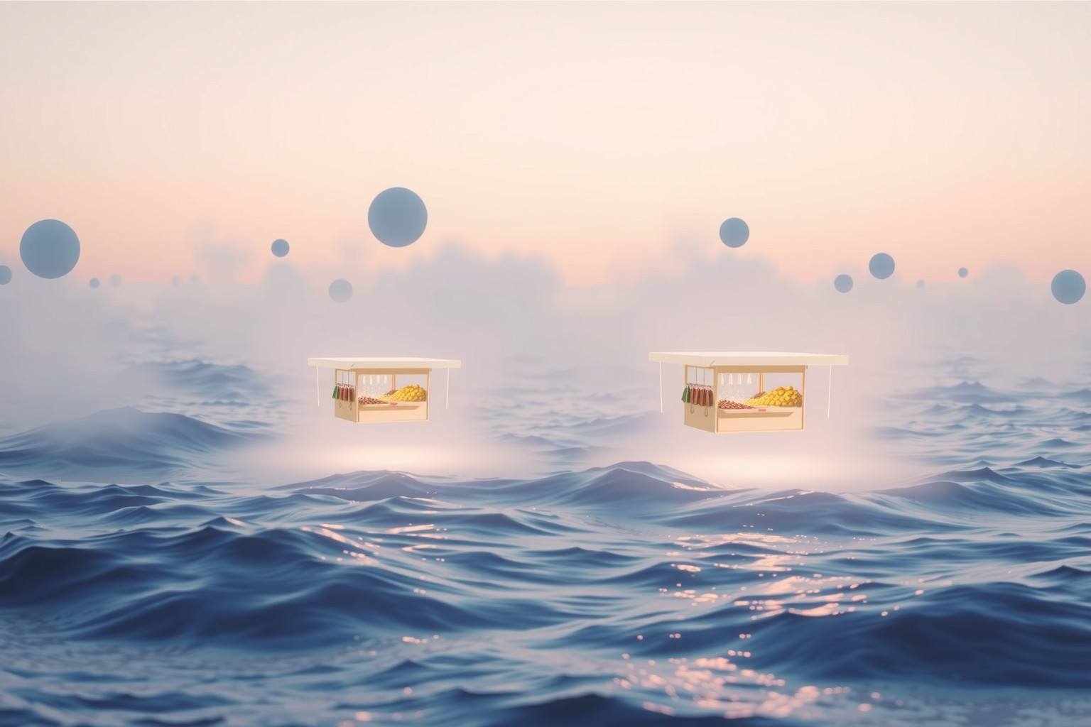 Sognare un mercato di frutta marina simboleggia freschezza e abbondanza.