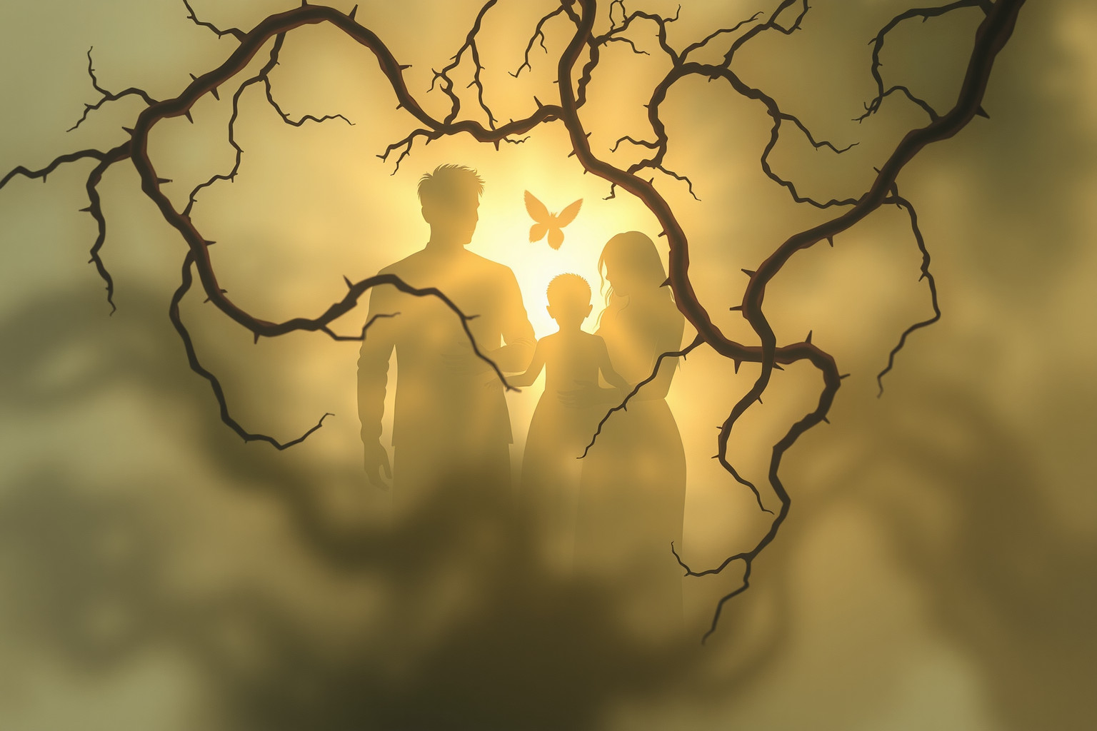 Sognare maledizioni familiari riflette paure di ereditarietà negativa.