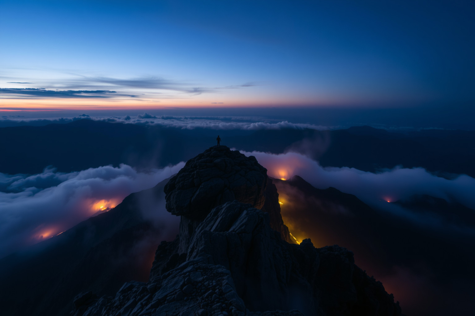 Sognare alture riflette desiderio di sfida e paura nascosta.
