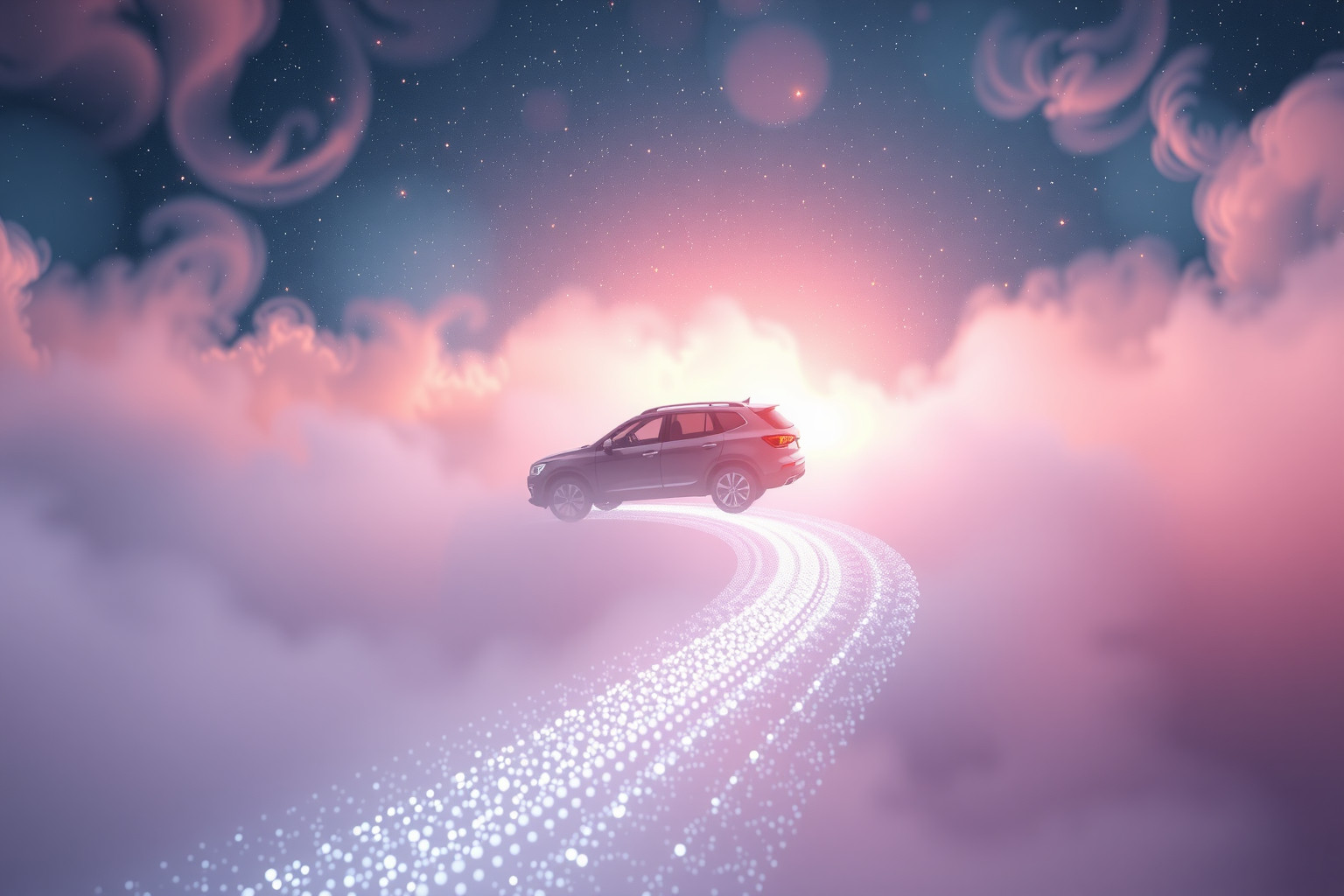 Sognare un’auto che deraglia simboleggia perdita di controllo emotivo.