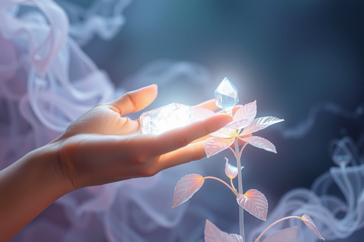 Sognare impacco di ghiaccio su pianta simboleggia guarigione emotiva.