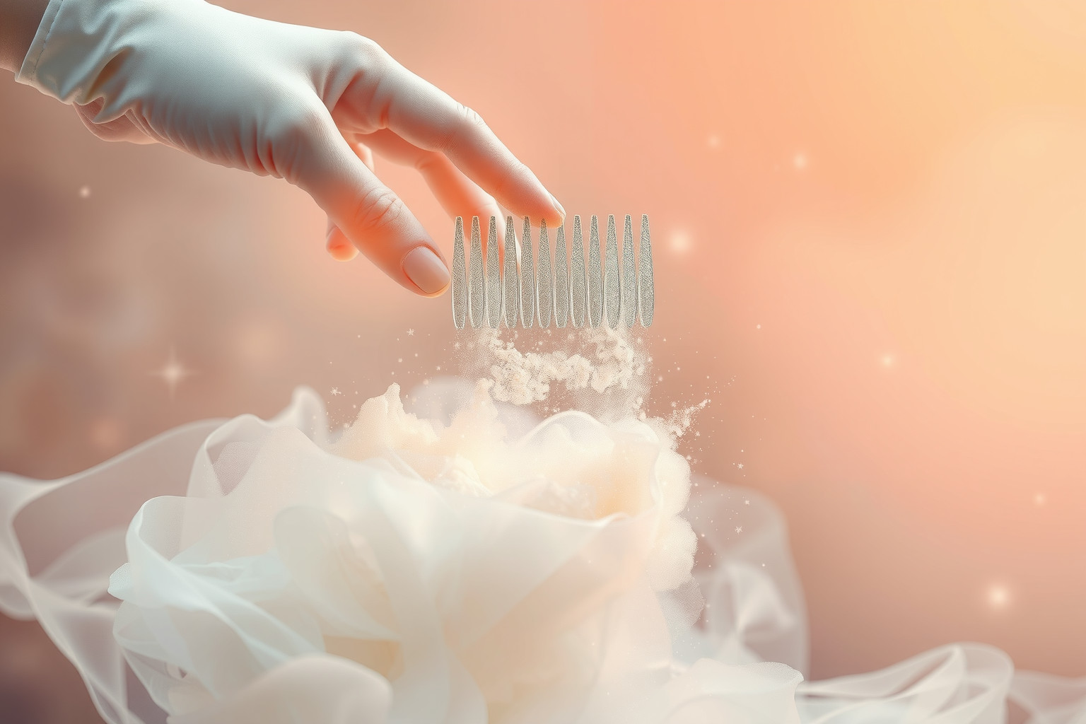 Sognare un pettine per polvere indica desiderio di supporto concreto.