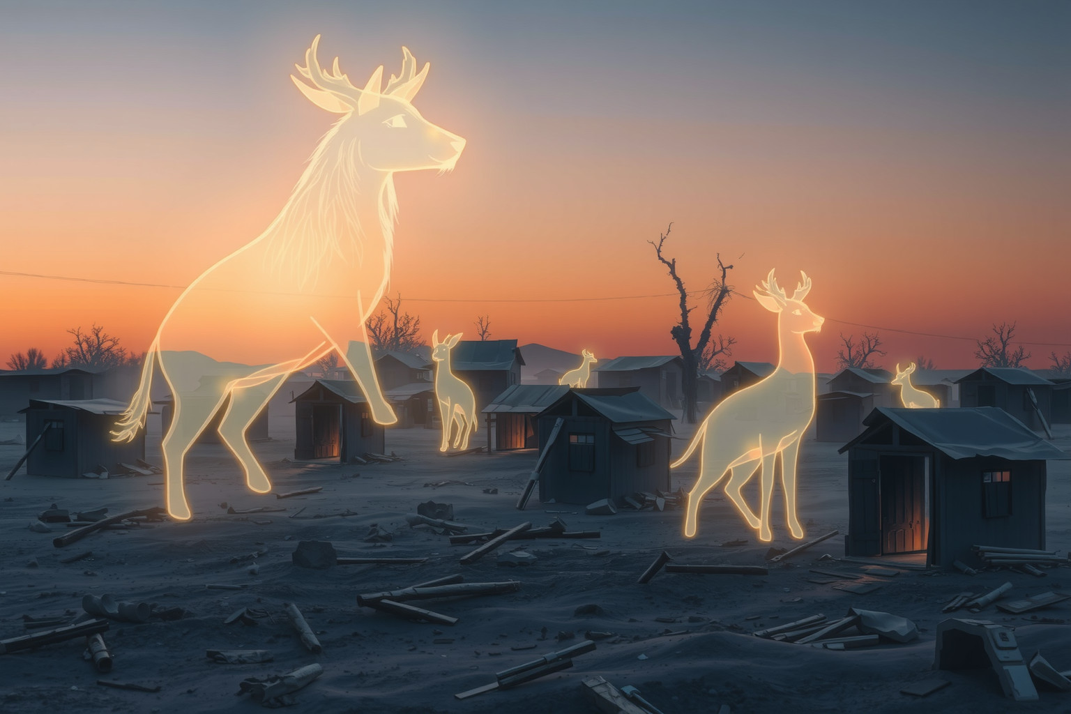 Sognare animali in baraccopoli simboleggia istinti nascosti e sopravvivenza.