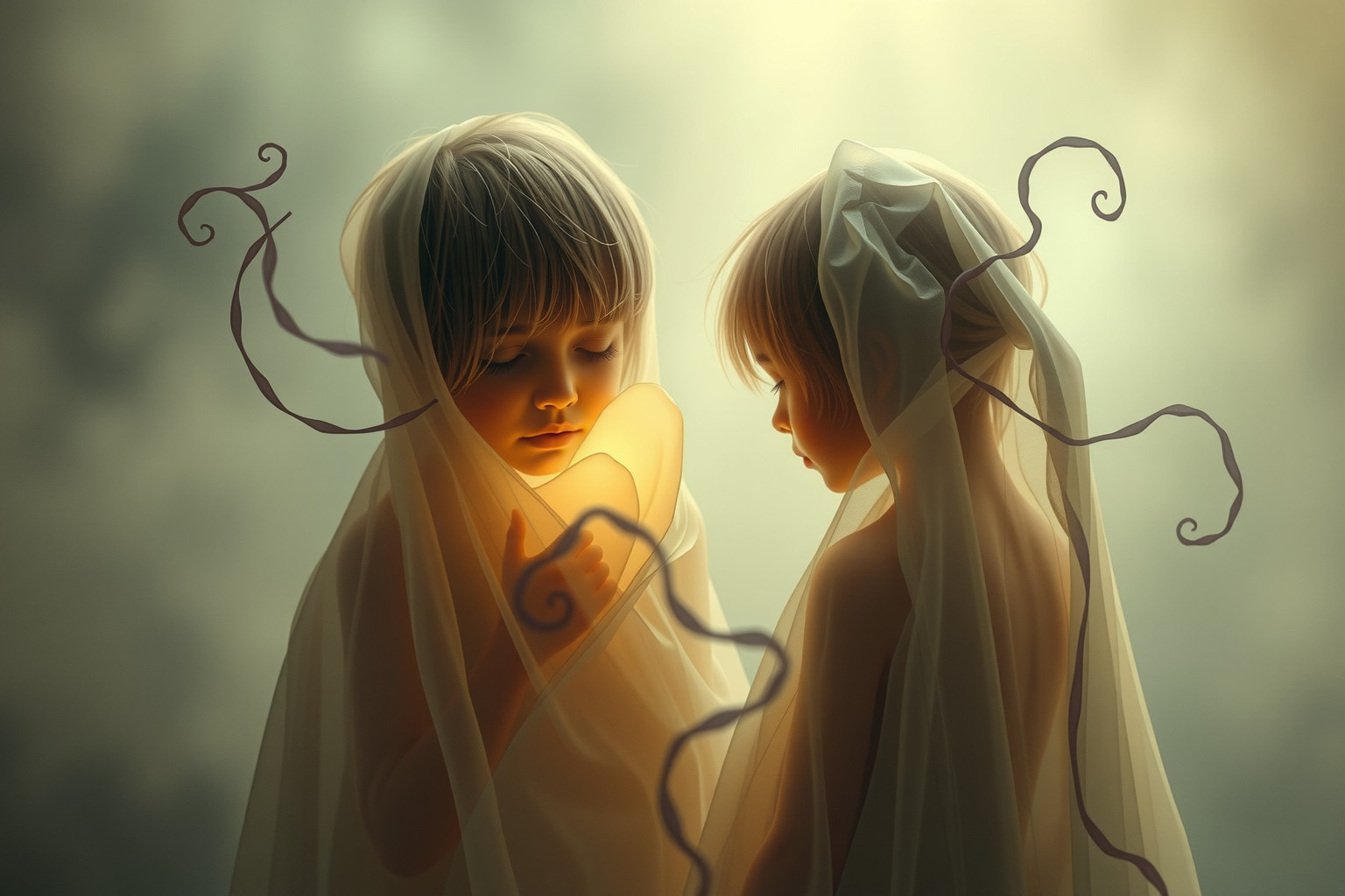 Sognare bambini malati di peste riflette paura per l'innocenza persa.