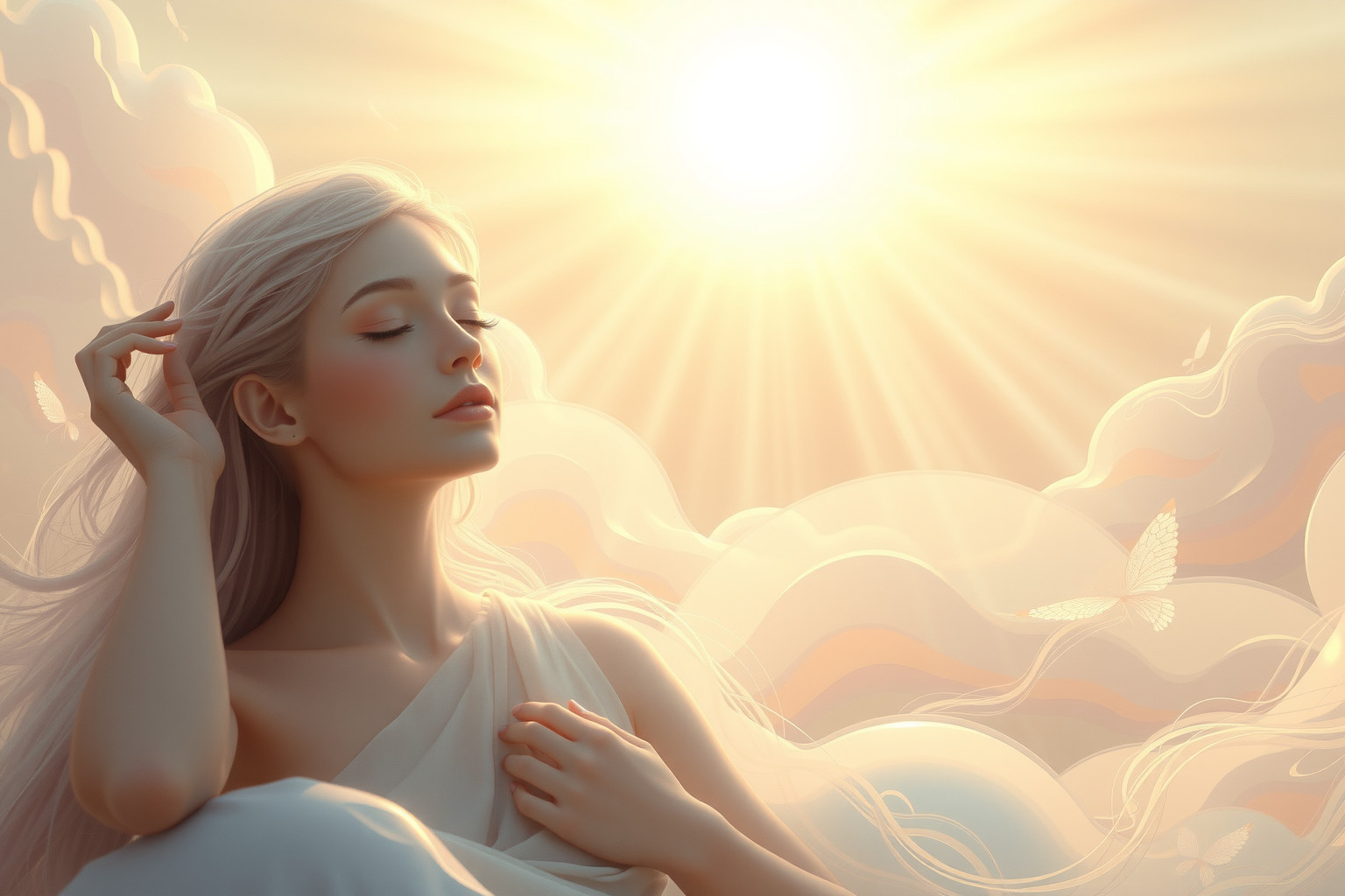 Sognare il sole di mezzogiorno simboleggia intuizioni sul futuro.