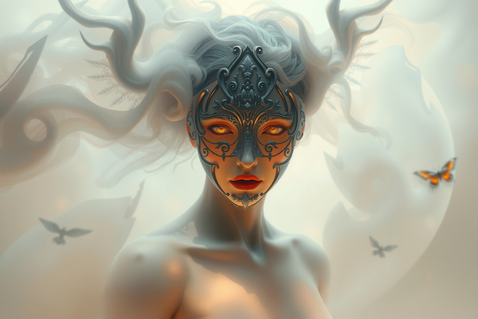 Sognare maschere altrui rivela verità nascoste e inganni.