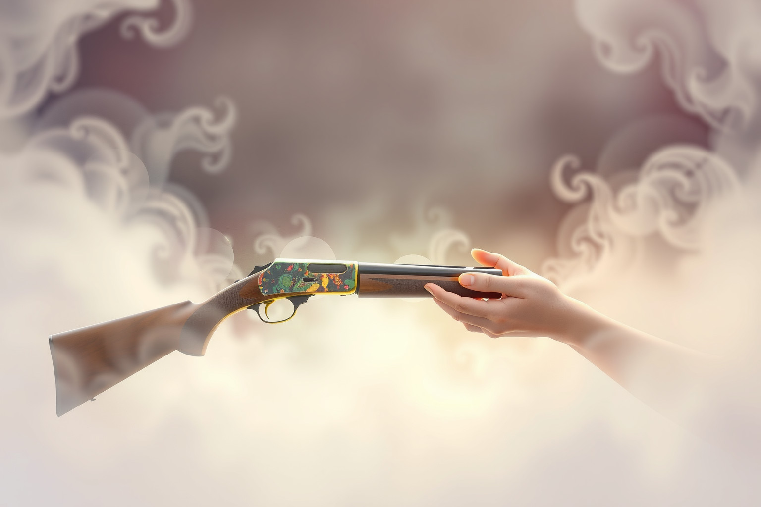 Sognare di vendere un fucile a canne mozze simboleggia opportunità rischiose.