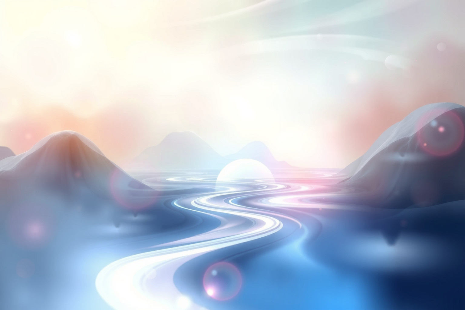 Sognare fiumi discendenti simboleggia il fluire naturale delle emozioni.