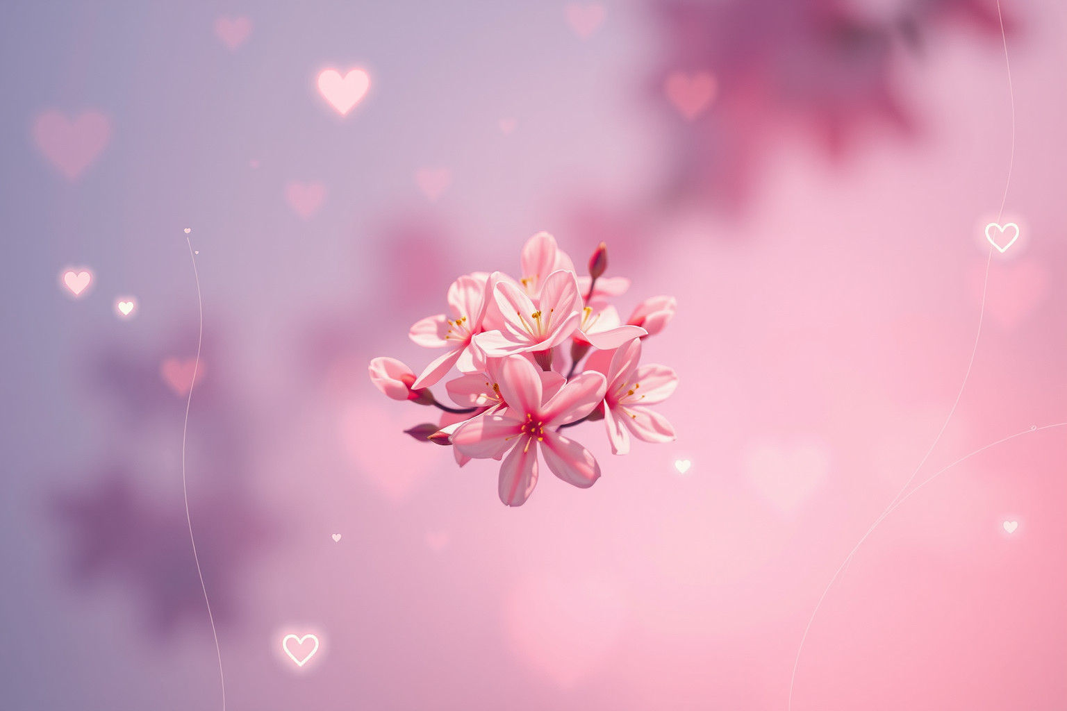 Sognare gelsomini rosa simboleggia amore romantico e dolce tenerezza.