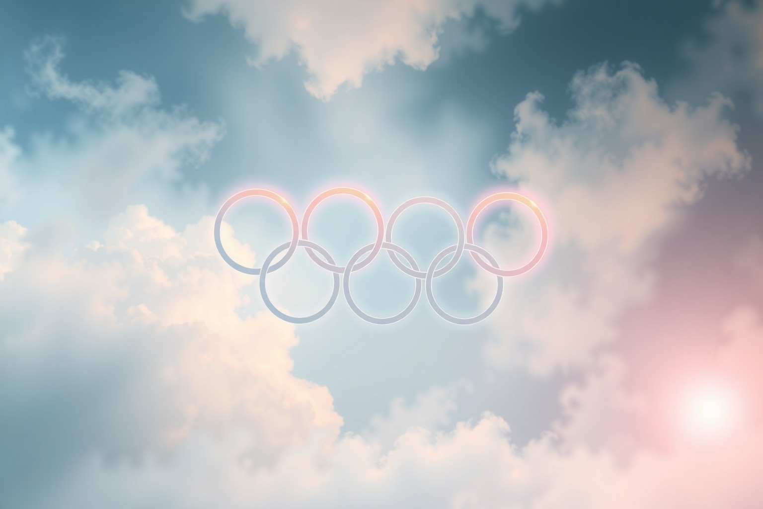 Sognare gli anelli olimpici simboleggia unità e aspirazioni elevate.