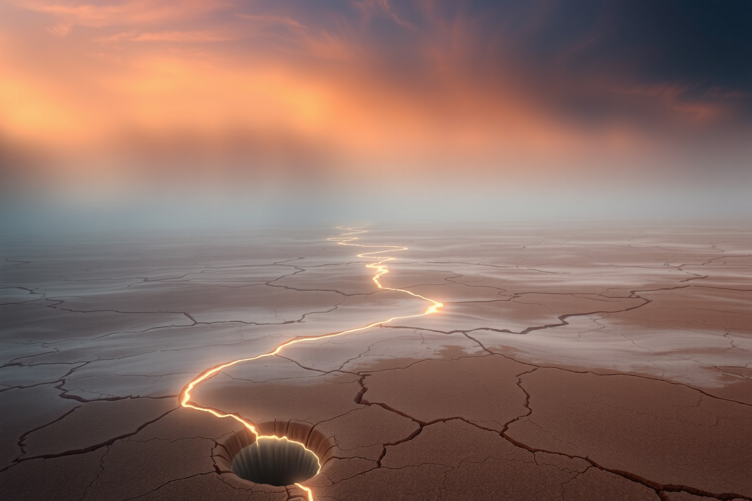 Sognare il rumore di un terremoto indica cambiamenti improvvisi imminenti.