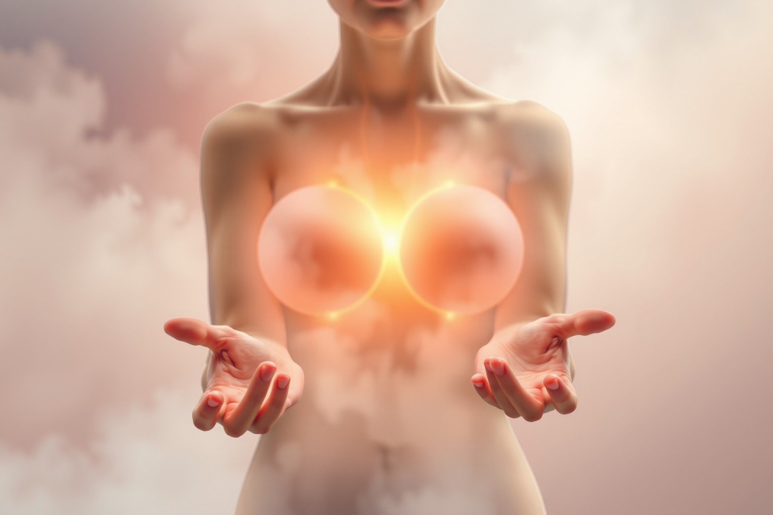 Sognare il seno altrui riflette spesso desiderio o insicurezza personale.