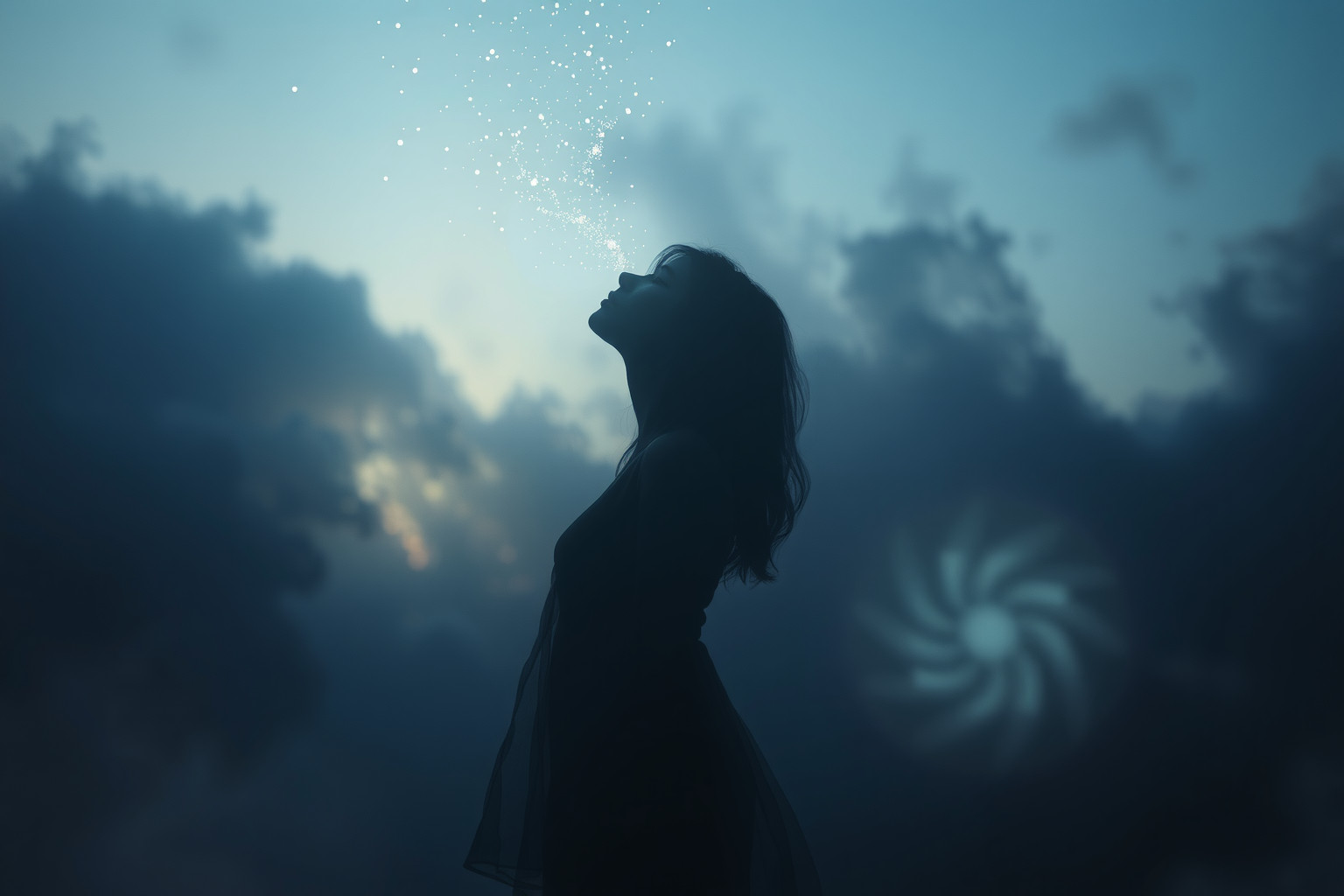 Sognare il vecchio amore che piange indica rimpianti emotivi profondi.