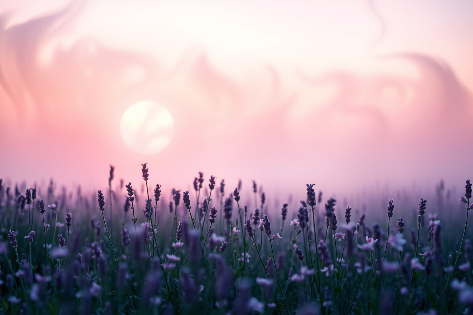 Sognare lavanda rosa simboleggia amore romantico e dolcezza profonda.