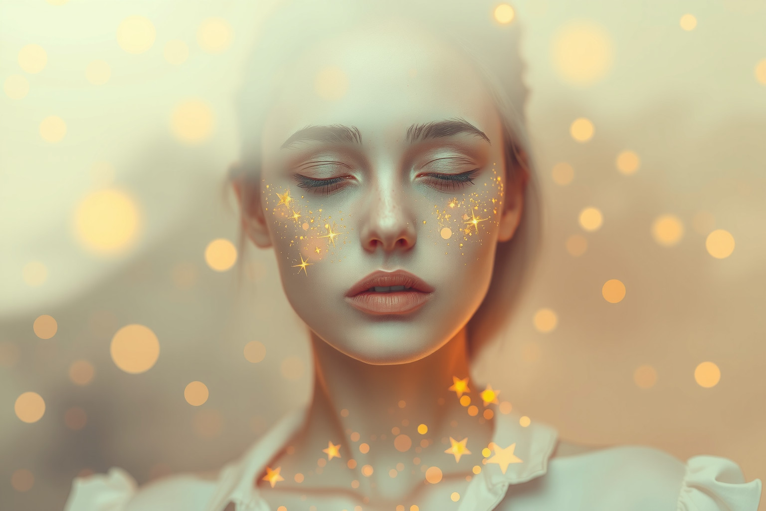Sognare lentiggini dorate simboleggia autostima e ricchezza interiore.
