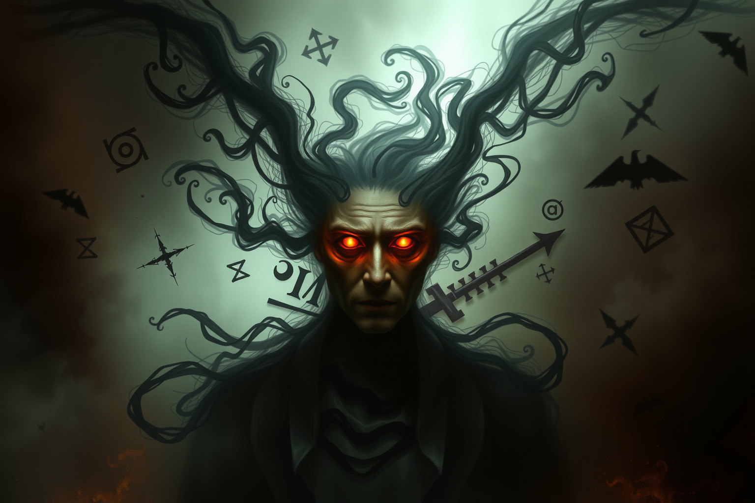 Sognare Satana anziano simboleggia saggezza corrotta e inganni profondi.