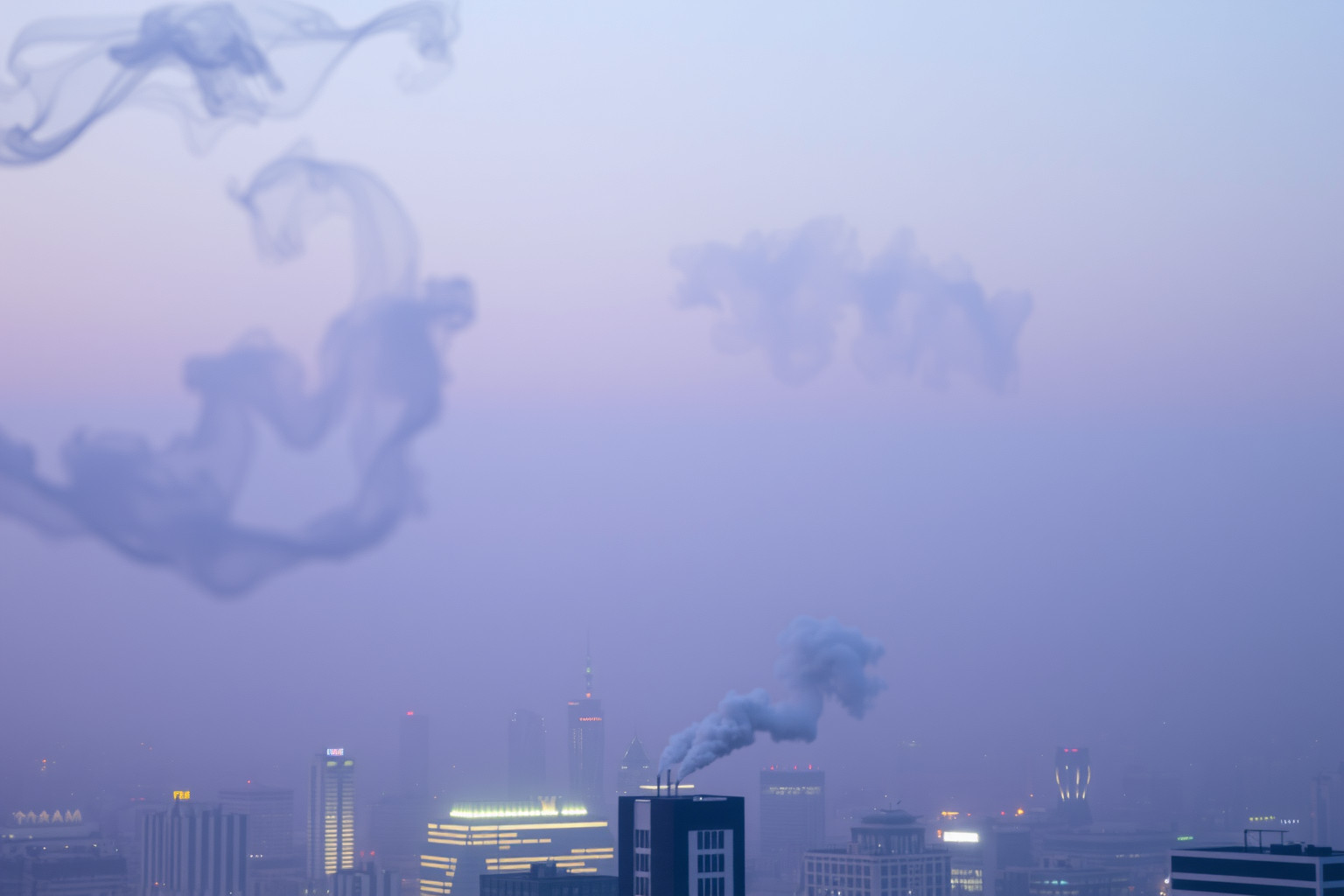 Sognare segnali di fumo urbani simboleggia avvertimenti nascosti e comunicazioni urgenti.