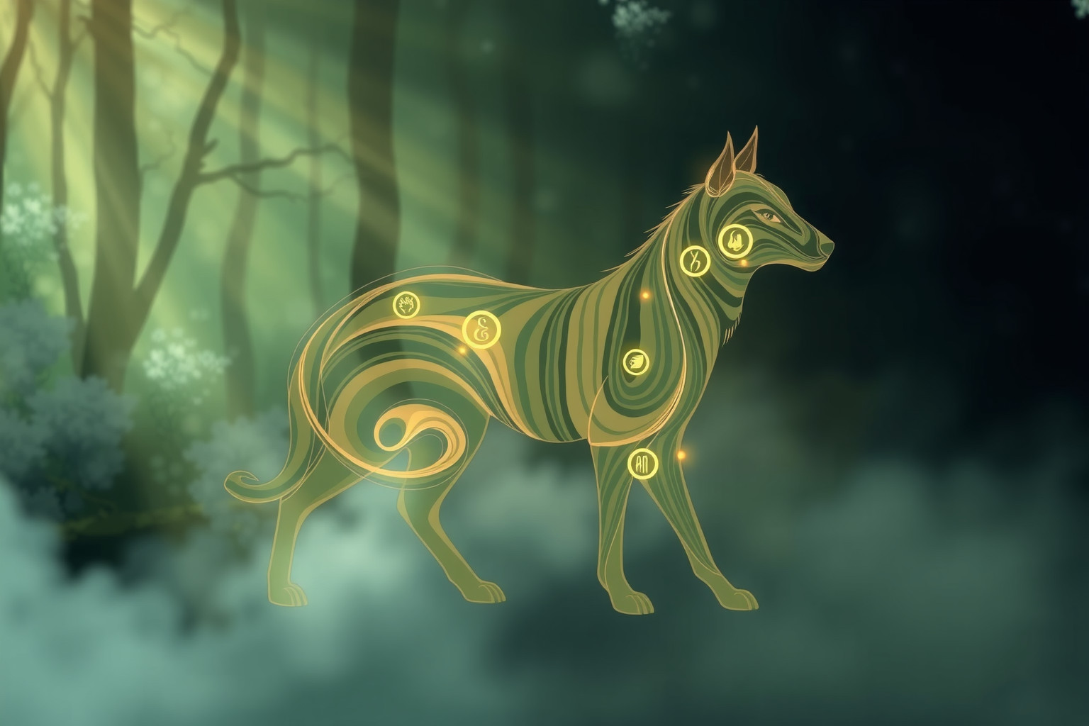 Le strisce sugli animali nei sogni simboleggiano istinti primordiali.