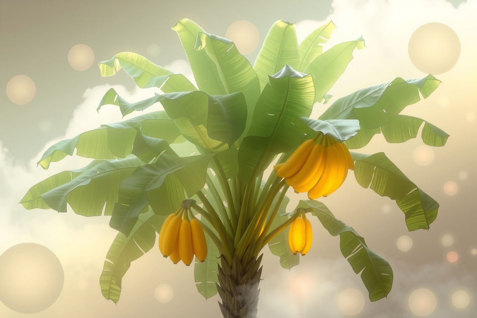 Sognare un albero di banane simboleggia prosperità e crescita personale.